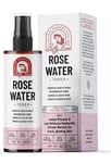 Organic Rose Water Toner for Face, Skin & Hair - Nourishing, Hydrating Pure... 