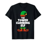 I'm The Tower Climbing Elf Family Pajama Christmas Climber T-Shirt