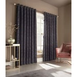 Furn Himalaya Jacquard Design Eyelet Gardiner (par) 117x183cm Ma