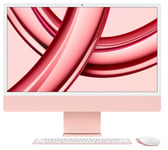 iMac 24” 4.5K Retina, Apple M3 8C CPU, 10C GPU/8GB/256GB SSD/Pink/INT - MQRT3ZE/A