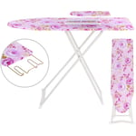 Bluethy - min Table à repasser pliable,92cm x 78cm x 30cm,Motif exquis, pliable, Longue durée