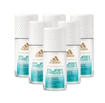 Adidas Pure Fresh Women Roll-on Deodorant Antiperspirant Eucalyptus 50ml