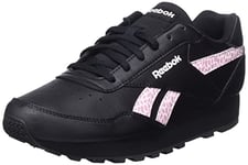 Reebok Femme Rewind Run Basket, Black/Porcelain Pink/Black, 37.5 EU