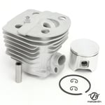 Cylindre piston adaptable pour tronçonneuse Husqvarna 55. Ø 45 mm