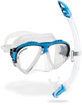 Cressi Matrix Mask and Gamma Snorkel Combo BLUE, Snorkelling, Scuba Diving,