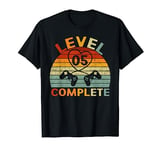 Level 5 Complete Gamers Couple 5th Wedding Anniversary T-Shirt