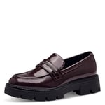 s.Oliver Chaussons pour Femme 5-24705-41 Mocassin Penny, Bordeaux, 38 EU