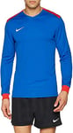 Nike Men Dry Park Derby II Long Sleeve Top - Royal Blue/University Red/University Red, Small