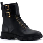 Bottines MICHAEL Michael Kors  MICHEAL KORS Ridley Ankle Boot Anfibio Fibbie Black 40F0RIFB5L