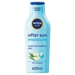 NIVEA SUN After Sun Moisturising Soothing Lotion (200ml), Cooling NIVEA After Sun, Naturally Soothing After Sun Cream with 24 Hour Effectiveness, Aftersun Aloe Vera