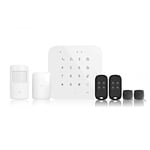 Lifebox Alarme Maison WiFi et GSM 4G sans Fil connectée CASA- kit 1