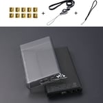 Pour Sony Walkman NW-A105 ASpringHN A106 A106HN A100 A100TPS Soft Clear TPU Juste de protection - Type Clear black case #B