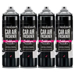 Car Air Freshener - Removes Odours - Bubblegum Fragrance - 4 x 400ml