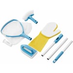 Spa Kit de Nettoyage de Piscine Kit d'entretien de Piscine 5 pièces Kit d'entretien de Piscine Accessoires pour Spa Kit - Arebos