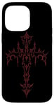 iPhone 14 Pro Max Mall Goth Grunge Aesthetic Gothic Cross Case