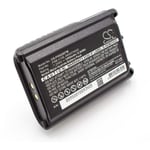 Vhbw - NiMH batterie 1200mAh (7.2V) pour radio talkie-walkie comme Vertex / Yaesu AAG57X002