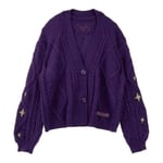 Speak Now Cardigan, Star Brodered Knit Speak Now Cardigan, Speak Now Cardigan With Patch, Eras Tour Merch Gifts XL-2XL