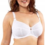 Triumph Wild Rose Florale W White Underwired Bra UK 36B