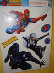 6 STICKERS SPIDERMAN POUR DECO FENETRES NEUFS