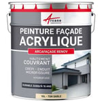 Peinture façade acrylique ARCAFAÇADE RENOV Ton Sable (Ral 085 90 20) - 10L