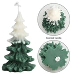 Christmas Tree Aromatherapy Wax(Small Snow Top-Green-English Pear Freesia(Wit GB