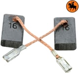 Balais De Charbon BOSCH GWS 14-125 CIE broyeur - 5x10x16mm - avec arrêt auto