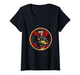 Marvel X-Men Cyclops The Timeless Collection Retro T-Shirt avec Col en V