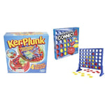 Hasbro Gaming Kerplunk Game & The Classic Game of Connect 4 Strategy Board Game; 2 Games for Kids Aged 6 and up; 4 in a Row