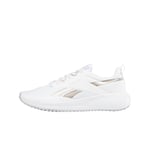 Reebok Women's LITE Plus 4 Sneaker, FTWWHT/PUGRY2/SLEMET, 4 UK