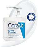 CeraVe - Baume Hydratant Pot Pompe, Crème Hydratante Corps, Visage, Mains - 454g