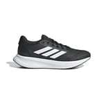 adidas Femme Runfalcon 5 Wide Running Shoes Running Shoes, Core Black/Cloud White/Core Black, 37 1/3 EU