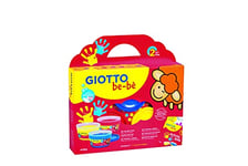 GIOTTO be-bè - Set gouache aux doigts 3x100ml + cahier activités