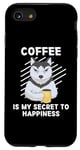 iPhone SE (2020) / 7 / 8 Cute Husky Coffee Is My Secret To Happiness Husky Case