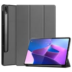 Högkvalitativt Lenovo Tab P12 Pro fodral - Grått