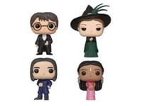 Figurine - Pop! Harry Potter - Yule (Severus Harry Parvati Minerva) - 4 Pack - F