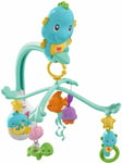 Fisher Price 3-In-1 Soothe & Play Seahorse Cot Mobile DFP12 Baby Toy New