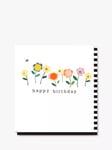 Caroline Gardner Flowers & Balloons Birthday Card