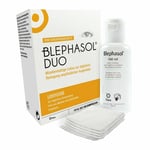 Blephasol Duo 100ml Lotion plus 100 pads made by Spectrum Thea blepharitis BNWT