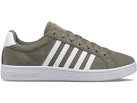 K-Swiss Baskets courtes TIEBREAK SDE pour homme, vert déperlant/taille 42 EU