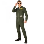 Bristol Novelty Mens Navy Hotshot Costume - XL