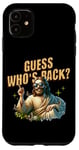 Coque pour iPhone 11 Guess Who’s Back Jesus Tee