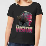 T-Shirt Femme Vision Avengers - Noir - M - Noir