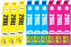 29XL Cartouches d'encre compatibles pour Epson 29 29XL (3 x Cyan Magenta Jaune) pour Expression Home XP-342 XP-352 XP-332 XP-445 XP-442 XP-245 XP-235 XP-255 XP-452 XP-355 XP-455 XP-432