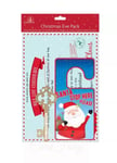 Christmas Eve Pack Get Ready for Santa's Magic Key Footprint Stencil Door hanger