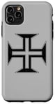 Coque pour iPhone 11 Pro Max ORDRE CROIX PORTUGAIS DE CHRIST CROSS PORTUGAL