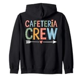 Funny Cafeteria Crew Humor Zip Hoodie