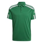 adidas T-Shirt modèle SQ21 Polo de la Marque, Multicolore (teagrn/Blanco), Taille L