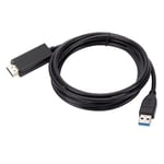 1,8 m USB till HDMI-adapterkabel USB 2.0 typ A hane till HDMI hane-omvandlare Ft