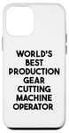 Coque pour iPhone 12 mini Meilleur opérateur de machine de découpe d'engrenages de production au monde