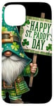 iPhone 15 Plus Happy St Paddys Day Accessories Funny St. Patricks Day Gnome Case